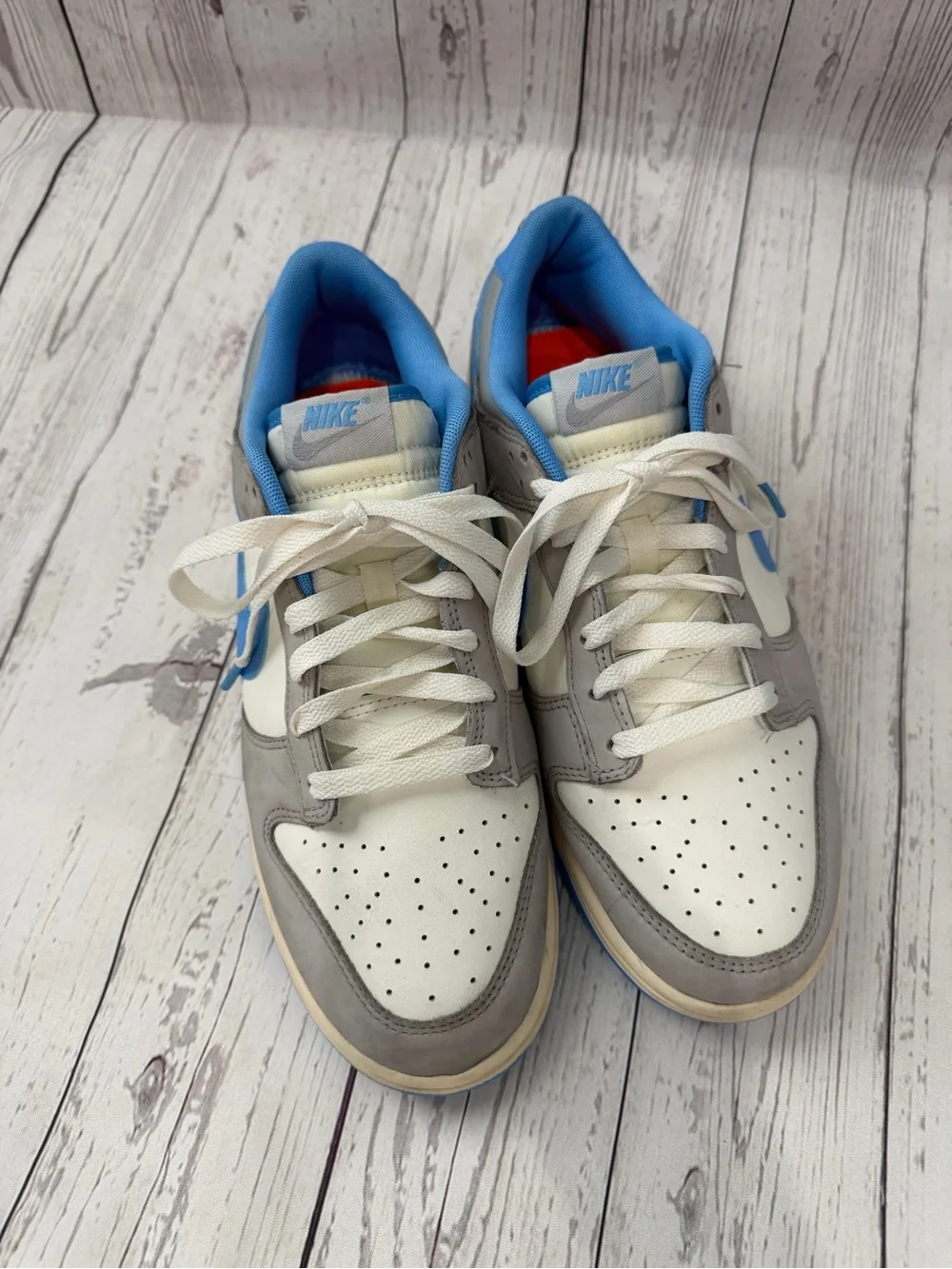 Nike Dunk Low Athletic Department University Blue Sneakers Size 9.5